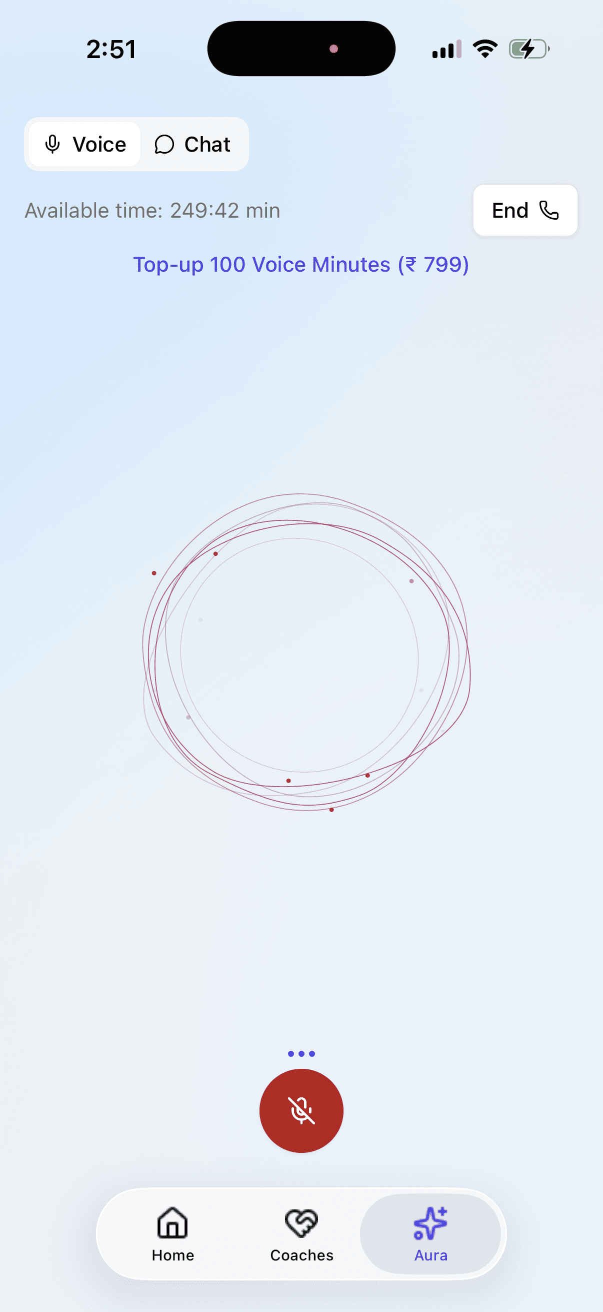 Voice when you want to talk